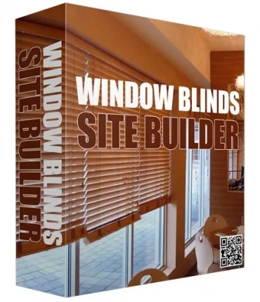 Window Blinds Site Builder Software